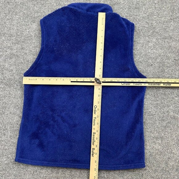 Vintage Y2k Patagonia Mens Regulator Vest Small Blue Full Zip Fleece Polartec - Picture 11 of 13